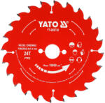TOYA Fűrésztárcsa fához teflonos 140 x 20 x 2, 4 mm / 24T (YT-608730)