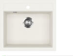 Evido QUADRO 6 gránit mosogató, 562 x 510 mm, fehér (442205) - watermarkt
