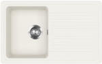 Evido HOME 45 S gránit mosogató, 765 x 460 mm, fehér (EC442206)