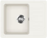 Evido HOME 45 S Compact gránit mosogató, 575 x 460 mm, fehér (EC442207)