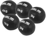 Gorilla Sports Műbőr medicinlabda szett 15 kg Fekete (101103-00019-0020) - kokiskashop