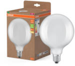 OSRAM Superstar+ LED fényforrás (izzó), Globe forma, gömb matt plasztik búra, E27 foglalat, 7, 2W, 1521lm, 2700K meleg fehér filament ( 4058075839649 ) (4058075839649)