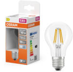 OSRAM Star LED fényforrás (izzó), classic forma, átlátszó üveg búra, E27 foglalat, 3, 4W, 470lm, 4000K semleges fehér ( 4099854466380 ) (4099854466380)