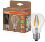 OSRAM Superstar+ LED fényforrás (izzó), classic forma, átlátszó üveg búra, E27 foglalat, 7, 2W, 1521lm, 4000K semleges fehér filament 2db-os csomag ( 4099854259838 ) (4099854259838)