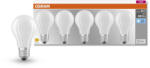 OSRAM Base LED fényforrás (izzó), classic forma, matt plasztik búra, E27 foglalat, 7W, 806lm, 4000K semleges fehér 5db-os csomag ( 4058075466531 ) (4058075466531)