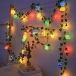 Bigzom húsvéti tojás LED fényfüzér, 2, 3 m, 15 LED, melegfehér, időzítővel
