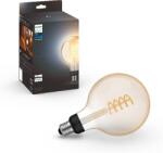 Philips White E27 Filament Nagy Globe Izzó G125, 550 lm, Melegfehér Fény, Szabályozható, App-vezérelhető, Alexa-kompatibilis, 1 db (G125)