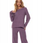 L&L Női Szett L&L 2414 Amethyst Lila Poliészter Hosszú ujjú S-es méret