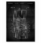 SteelPoster Fém poszter Félkarú rabló Tábla Tepsi 22 x 31 cm +ajándék (plakat dekoracyjny, metalowa tablica, szyld)