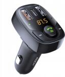 Rock Autós Adó-vevő Töltővel 2x Usb 1x Type-c micro Bluetooth 36W (RAU0688)