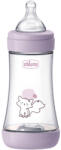 Chicco Antikólikus cumisüveg Perfect5 240 ml lány közepes folyású 2m+ - vitalcafe
