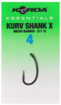 Korda Essentials Kurv X Barbed pontyozó horog 4 (KES010)