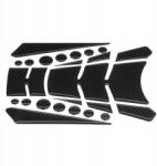 NG Brake Disc Motorkerékpár Tank Matrica, Tank Pad Karbon Betét Suzuki GW250-HOZ