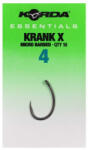 Korda Essentials Krank X Barbed pontyozó horog 4 (KES018)