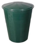 Ecotank Esővízgyűjtő Ecotank 210l kerek zöld, csappal és tetővel