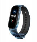  Szíj Xiaomi MI Band 5/6/7 Moro Kék pótpánt (006)