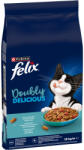FELIX Doubly Delicious lazac&óceáni hal&cékla száraz macskaeledel 10kg