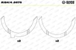 GLYCO Saiba distantier, arbore cotit GLYCO A184/4 . 0075 (A184/4 .0075)