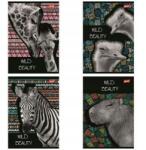 UNIPAP A5/60 lapos füzet, vonalas, Wild Beauty (10 db), Unipap (692970)
