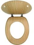 FERRO Mdf Wc ülőke, bambusz mintával (8590309047872)