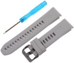 Garmin QuickFit, szilikon, szürke színű, normál hossz, 22 mm (9356-9)