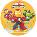 Marvel Dekora Marvel Ironman és Fantasztikus Barátai ostyalap, 20cm (160231)