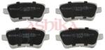 ASHIKA Set placute frana ASHIKA 51-00-0212 (51-00-0212)