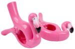 Strend Pro Strandtörölköző csipesz, 13x9x3 cm, 2 db, flamingók (STP2212267)