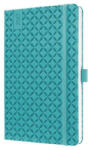 Sigel Naptár, A5, heti, 2027, kemény borító, SIGEL "Jolie", aqua zöld (SI7J103) - officepantry