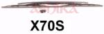 ASHIKA Lamela stergator ASHIKA SA-X70S (SA-X70S) - fixbox
