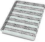 Sigel Spirálfüzet, 162x215 mm, pontrácsos, 60 lap, keményfedeles, SIGEL ˝Jolie˝, Curly Mint