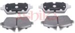 ASHIKA Set placute frana ASHIKA 50-00-0049 (50-00-0049)