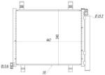 MTR Condensator, climatizare MTR 13054494 (13054494) - fixbox