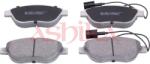 ASHIKA Set placute frana ASHIKA 50-00-0061 (50-00-0061)