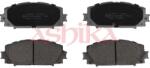ASHIKA Set placute frana ASHIKA 50-02-2039 (50-02-2039)