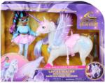 Spin Master Unicorn Academy Set Magia Pietrelor Pretioase Papusa Layla si Unicornul Glacier (6076170) Papusa
