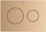Roca Duplo PS3 Clapeta de actionare dual flush, cupru periat (brushed copper) (A8902233RM)