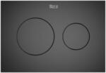 Roca Duplo PS3 Clapeta de actionare dual flush, negru mat (titanium) (A8902233CN)