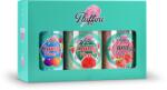 Fractal Colors Zahar pentru vata de zahar Fluffini Capsuni, Pepene Rosu, Bubblegum 3x150g