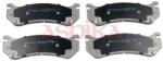 ASHIKA Set placute frana ASHIKA 51-00-004 (51-00-004)