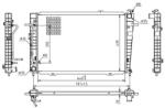 MTR Radiator, racire motor MTR 13054534 (13054534) - fixbox