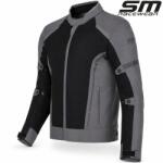 SM Racewear Geaca moto textila SM Racewear MeshTech - Barbati - Vara - Ventilata integral - Protectii CE - Negru (GTM023-XLG)