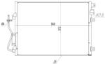 MTR Condensator, climatizare MTR 13054603 (13054603) - fixbox