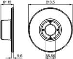 Bosch Disc frana BOSCH 0 986 478 811 (0 986 478 811)