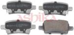 ASHIKA Set placute frana ASHIKA 51-00-0406 (51-00-0406)