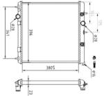 MTR Radiator, racire motor MTR 13054490 (13054490) - fixbox