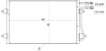 MTR Condensator, climatizare MTR 13054518 (13054518) - fixbox