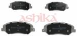 ASHIKA Set placute frana ASHIKA 50-0H-H14 (50-0H-H14)
