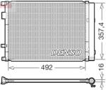 DENSO Condensator, climatizare DENSO DCN43020 (DCN43020) - automobilus