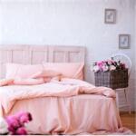 Kotonia Home Cearceaf de pat Kotonia Home, 100% bumbac, Olandina color, 220x240 cm, somon (001372)
